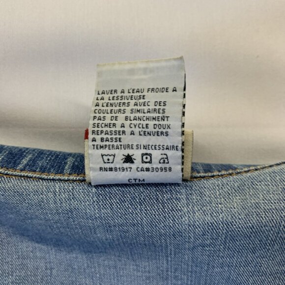 Genuine Levi's Red Tab Jeans Jacket Small - Picture 8 of 15